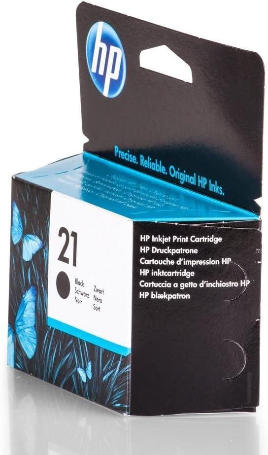 HP 21 Black Ink Cartridge for C9351AE