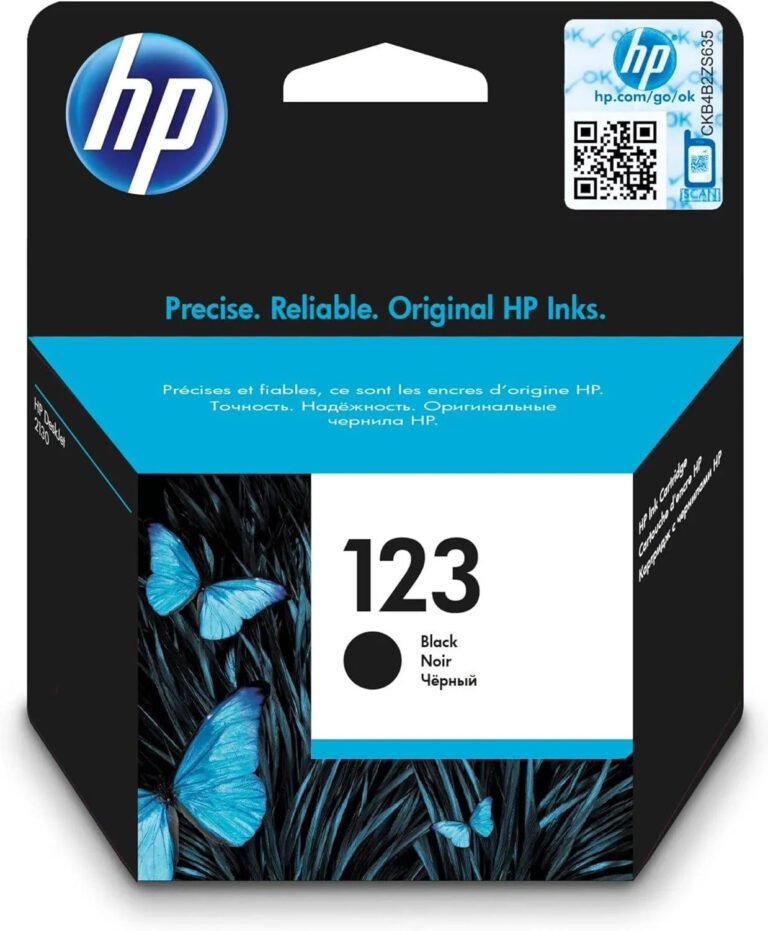 HP 123 Black Ink Cartridge for HP DeskJet 1110