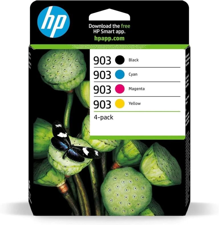 Original 4-Pack HP 6ZC73AE Black Ink Cartridge