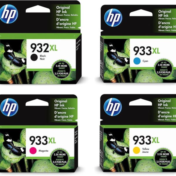 Original 4-Pack HP C2P42AE Black Ink Cartridge