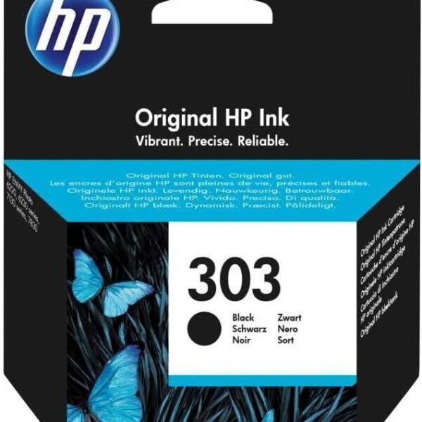 Original HP 303 Black Ink Cartridge for T6N02AE