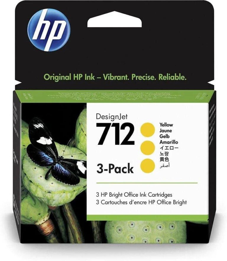 Original 3-Pack HP 712 Yellow Printhead for DesignJet T650