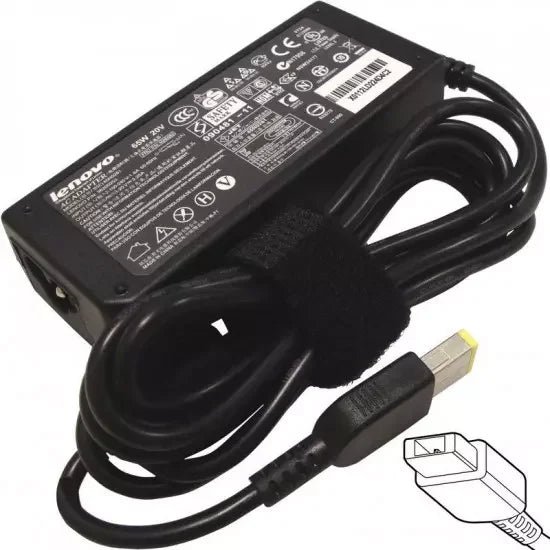 Original Lenovo 65W Laptop Charger, 20.0V