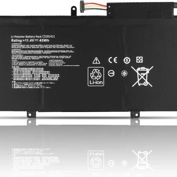 Compatible ASUS U305 Laptop Battery, 11.4V 45Wh for U305 Series: ASUS ZenBook