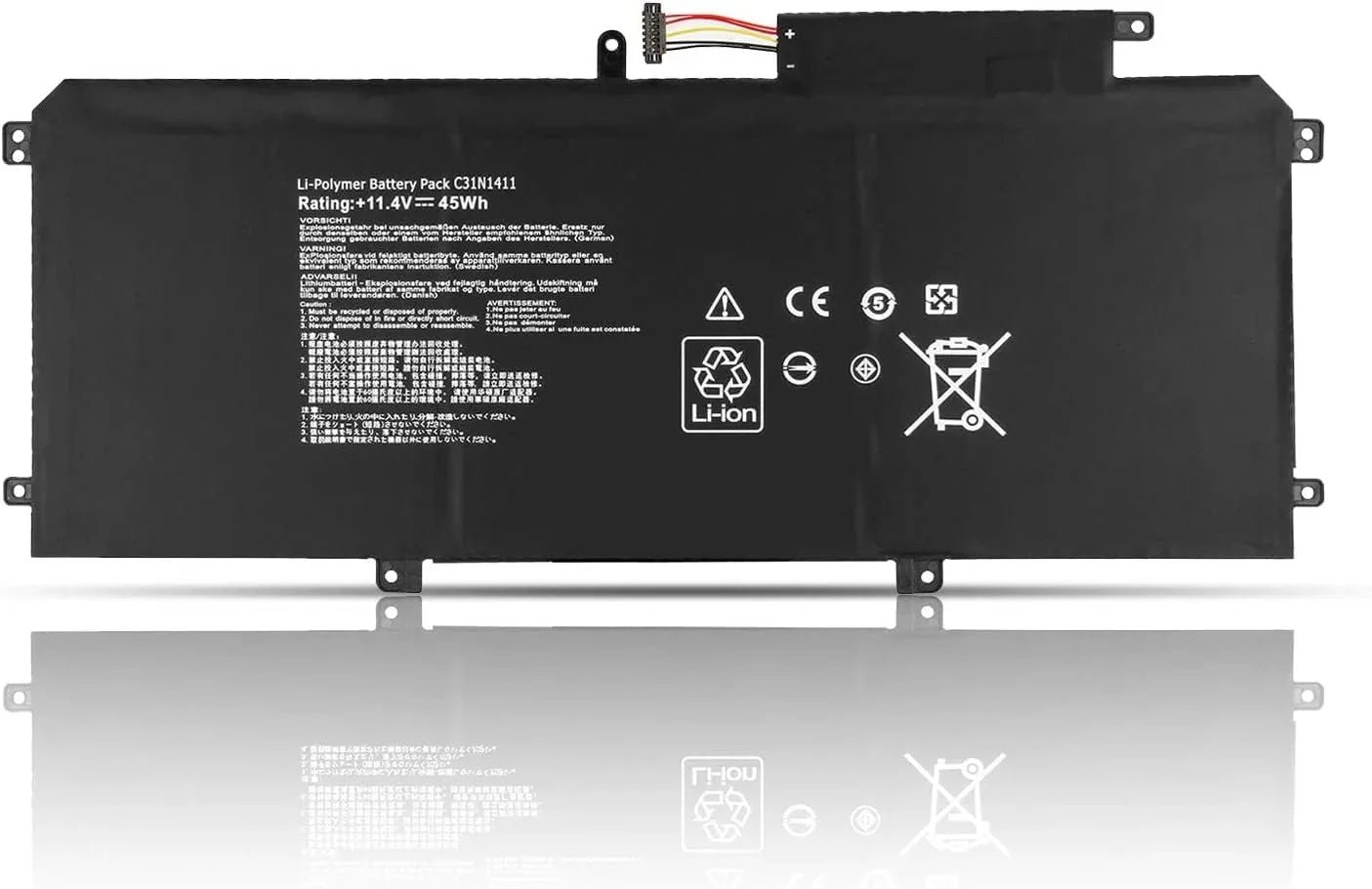 product-3121 Compatible ASUS U305 Laptop Battery, 11.4V 45Wh for U305 Series: ASUS ZenBook