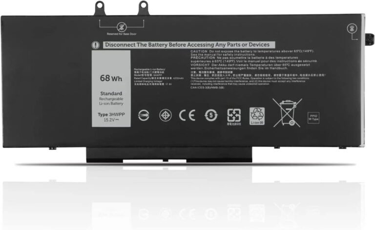 Compatible Dell N2NLL Laptop Battery, 15.2V 68Wh for 5401 E5401