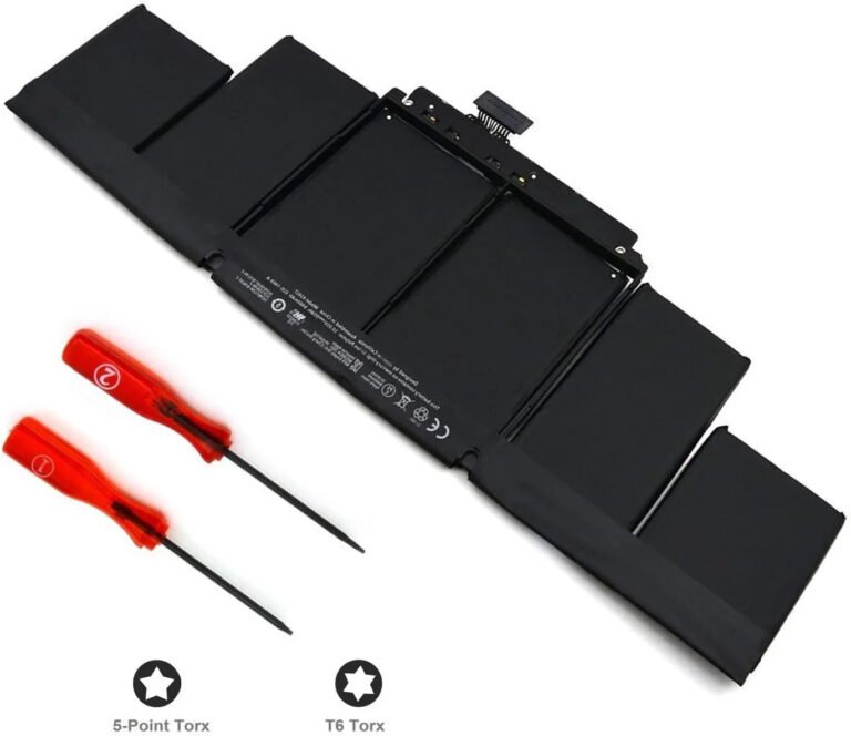Compatible Apple A1417 Laptop Battery, 10.95V 95Wh for A1398 2012 Early