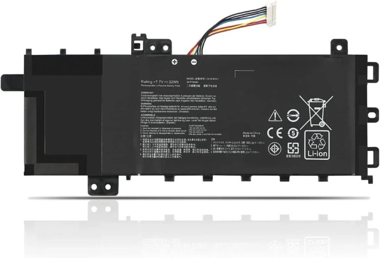 Compatible ASUS F512FA Laptop Battery, 7.7V 32Wh for F512DA