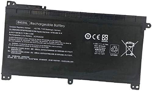 Compatible HP BI03XL Laptop Battery, 11.55V 41.7Wh for HP Stream 14-ax000
