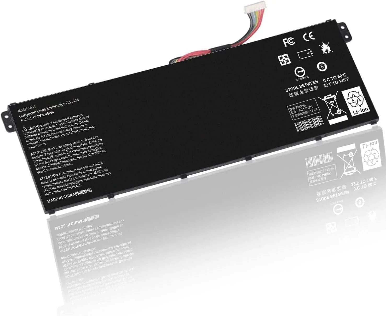 product-3167 Compatible Acer C910 Laptop Battery, 15.2V 48Wh for CB3-531