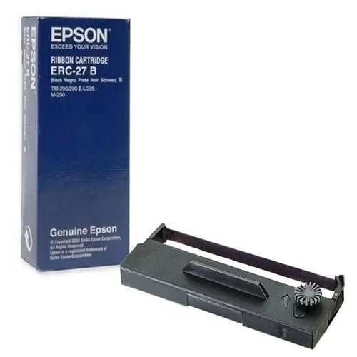 Epson ERC-27 Black Ribbon Cartridge for TM-290 Compatible with TM-290