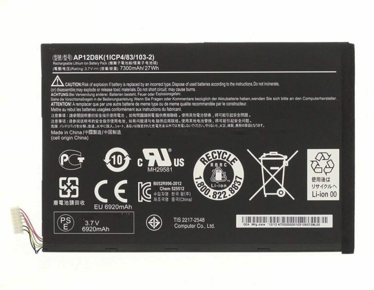 Acer W511 Laptop Battery for Iconia W511
