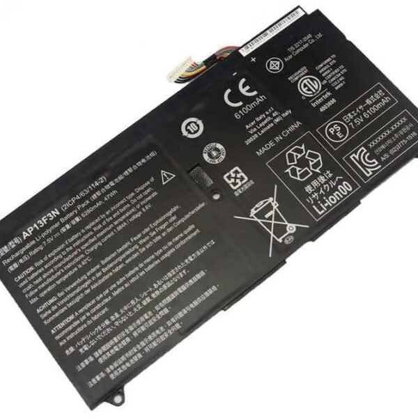 Compatible Acer 2ICP4/63/114-2 Laptop Battery, 7.5V 6280mAh for Aspire S7-392