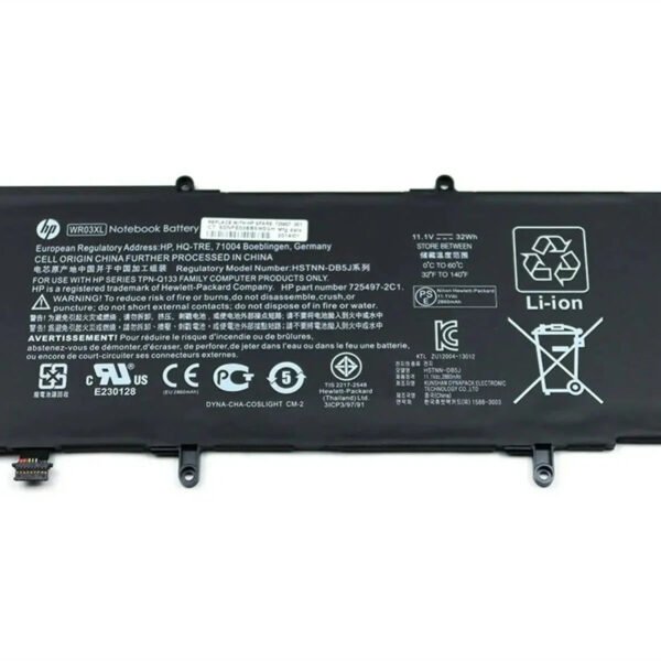 Original HP WR03XL Laptop Battery, 11.1V 2860mAh for Pavilion 13-P100ED