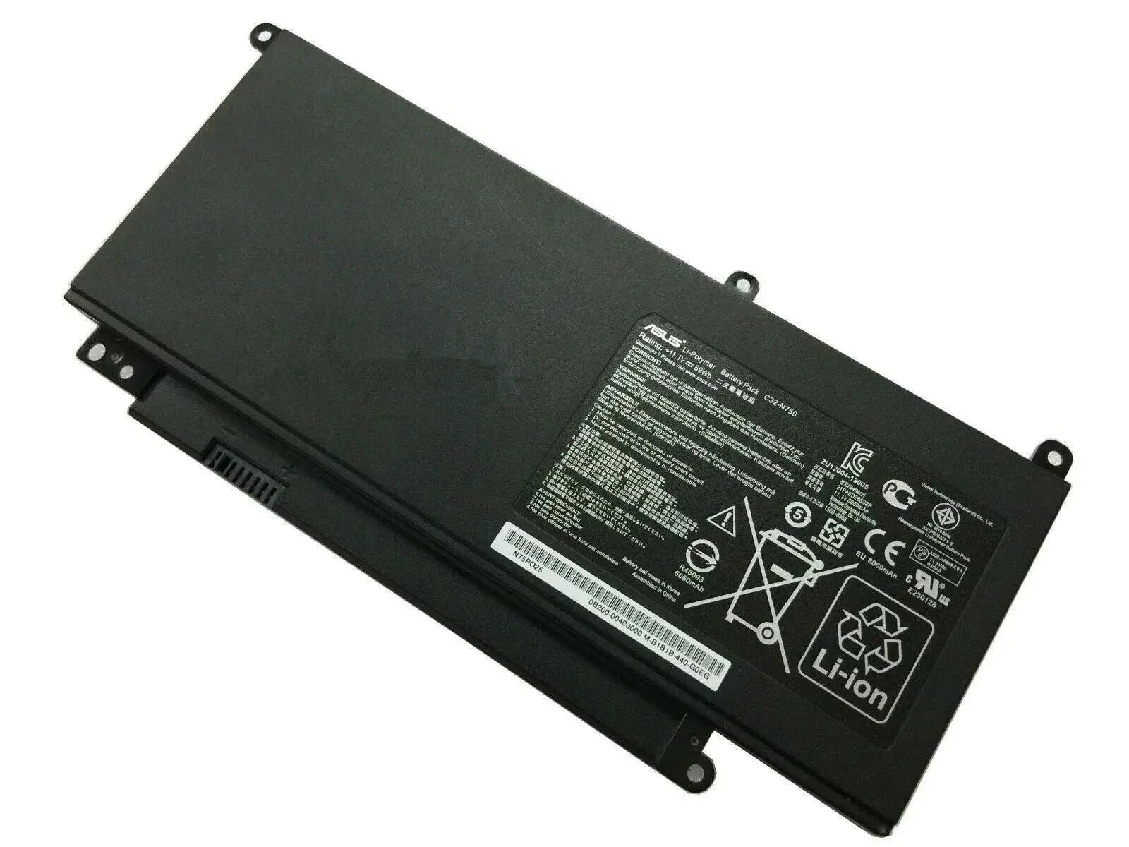 product-3270 Original ASUS N750JV Laptop Battery, 11.1V 6260mAh for N750JV/i7-4700HQ