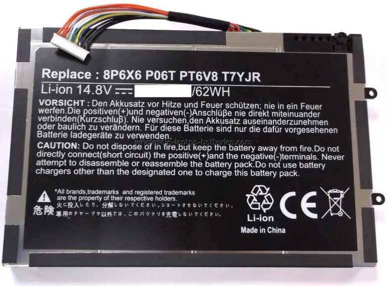 Dell P06T Laptop Battery for P06T Dell Alienware
