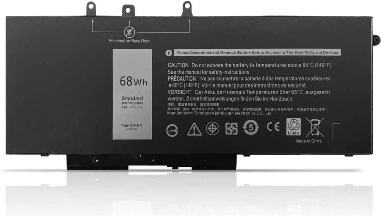 Dell VG93N Laptop Battery, 7.6V 8500mAh for Precision 15 3520