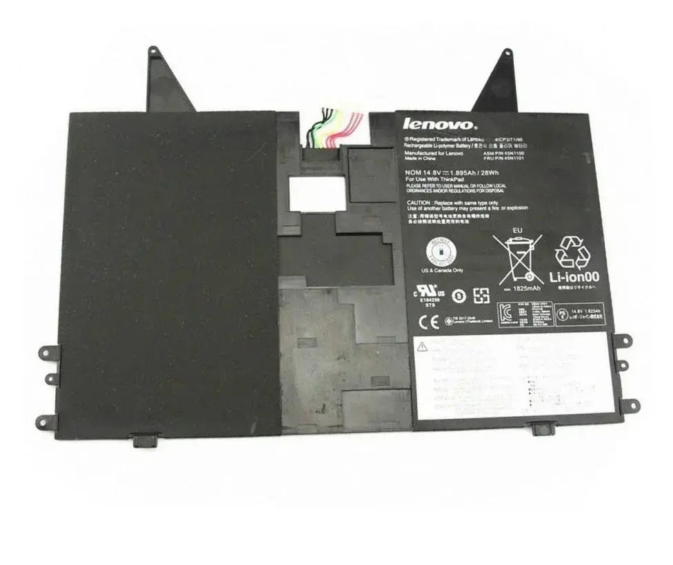 product-3334 Original Lenovo 45N1100 Laptop Battery, 14.8V 1895mAh for Lenovo ThinkPad Helix(3697)
