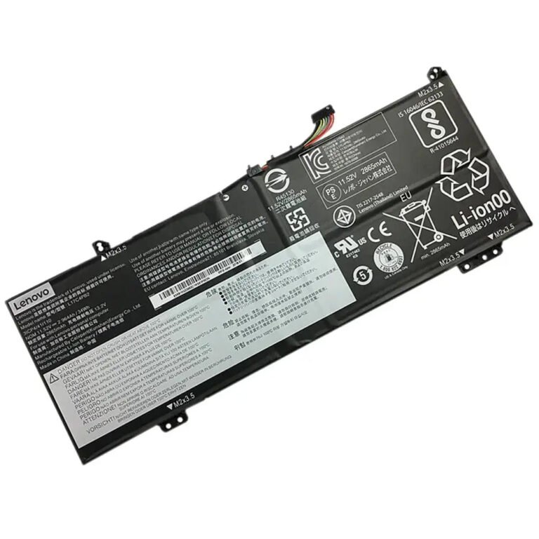 Original Lenovo L17C4PB0 Laptop Battery, 11.52V 2964mAh for IdeaPad 530S-14ARR(81H1004SGE)