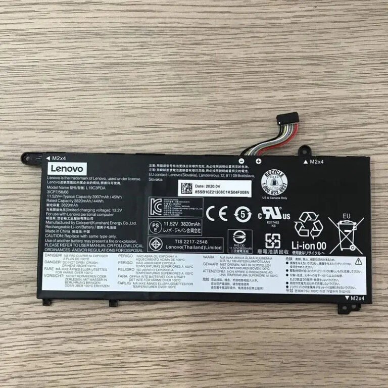 Original Lenovo L19C3PDA Laptop Battery, 11.52V 3907mAh for Lenovo ThinkBook 14