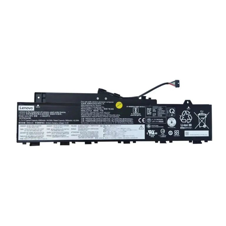 Original Lenovo L19M3PF4 Laptop Battery, 11.52V 4955mAh for Lenovo IdeaPad 5