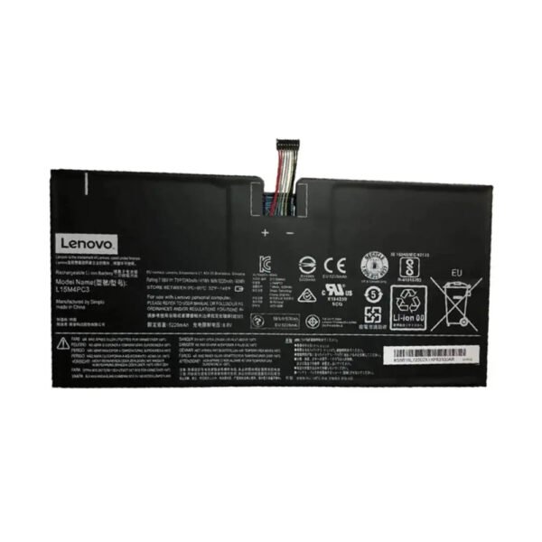 Original Lenovo L15M4PC3 Laptop Battery, 7.68V 5340mAh for Lenovo IdeaPad Miix 720-12IKB(80VV002QGE)