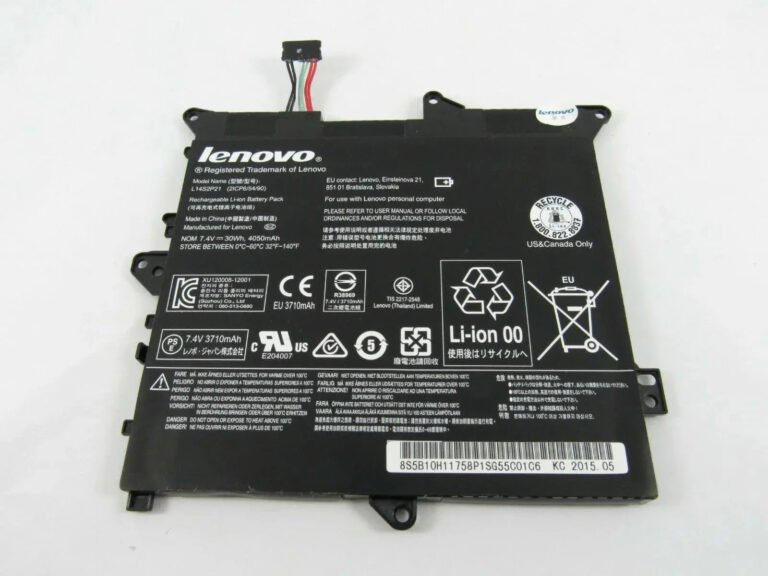 Original Lenovo L14M2P22 Laptop Battery, 7.4V 4050mAh for Lenovo Yoga 300-11IBR