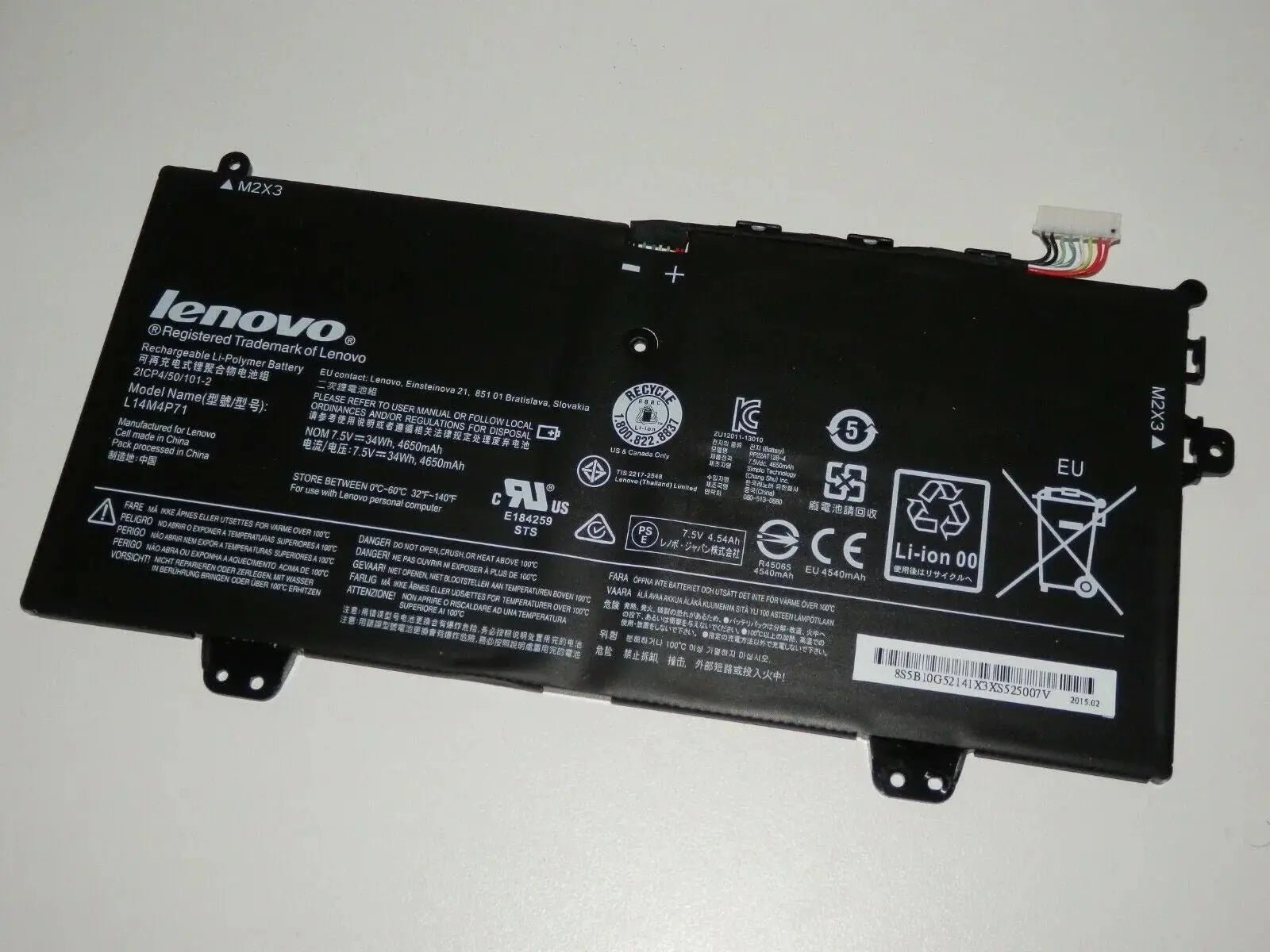 product-3725 Original Lenovo L14L4P71 Laptop Battery, 7.5V 4650mAh for Lenovo For Yoga3