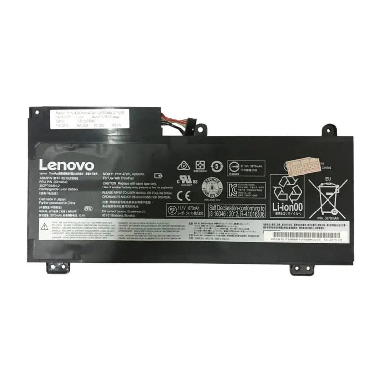 Original Lenovo SB10J78988 Laptop Battery, 11.1V 4280mAh for Lenovo Thinkpad E560P