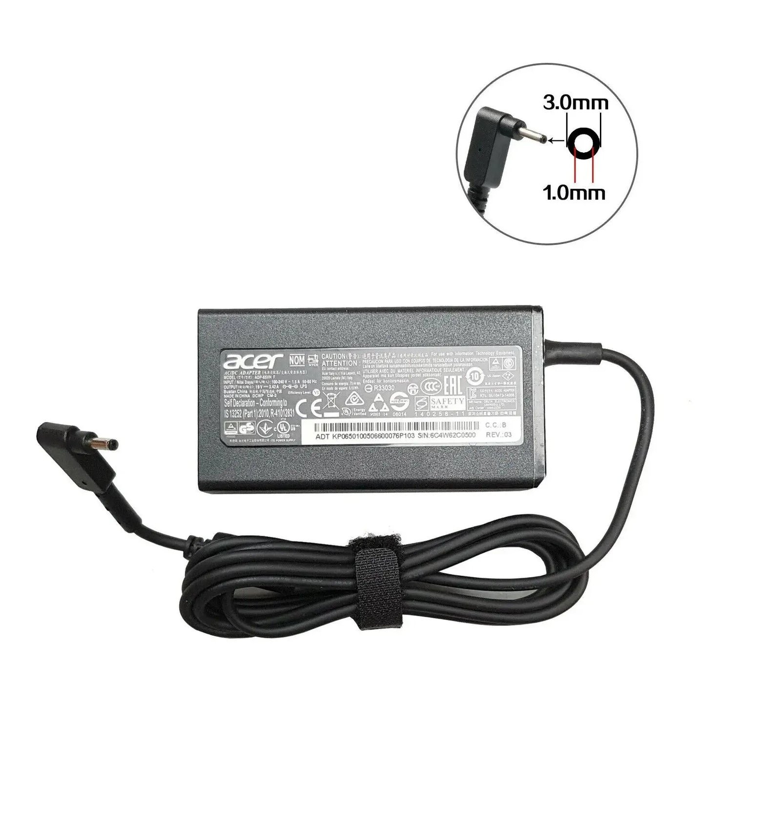 product-3790 Original Acer ADP-65VH Laptop Charger, 65W 19V for TMTX520-G2-MG-873W
