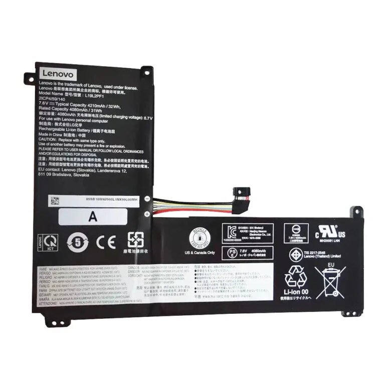 Original Lenovo L19C2PF1 Laptop Battery, 7.5V 4300mAh for IdeaPad Slim 1-11IGL05(81VT)