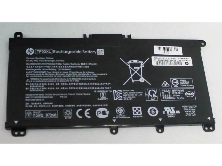 Original HP TF03XL Laptop Battery, 11.55V 3470mAh for Pavilion 14-BK014NF