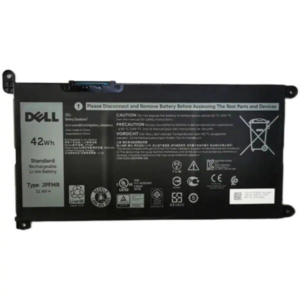 Original Dell 16DPH Laptop Battery, 11.4V 3500mAh for JPFMR Dell 16DPH