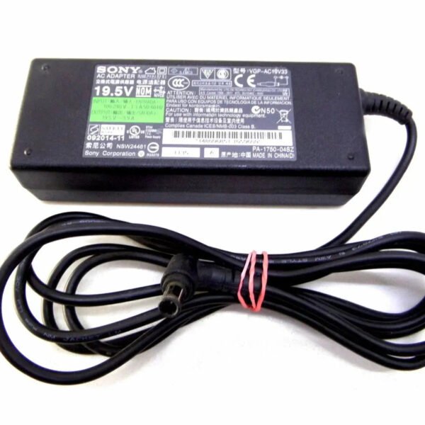 Sony ADP-75UB Laptop Charger, 75W 19.5V for Sony PCG-FR105
