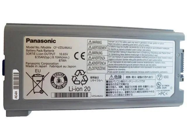 Panasonic CF-30 Laptop Battery, 10.65V for CF-31 Toughbook CF30