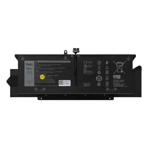 Original Dell 3ICP4/60/76-2 Laptop Battery, 11.4V 5666mAh for Latitude 7410