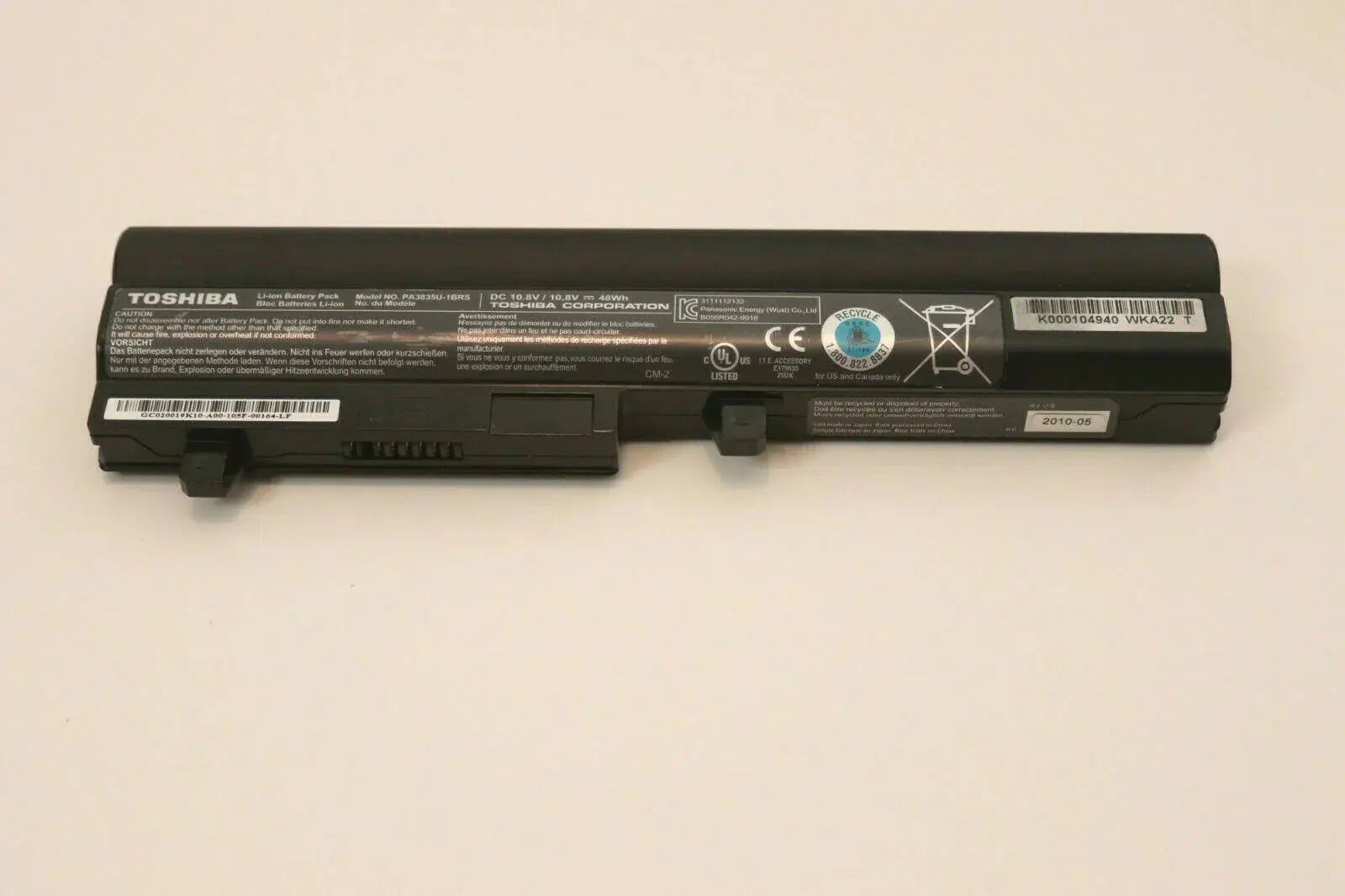 product-4070 Original Toshiba PA3835U Laptop Battery, 10.8V 48Wh for NB200 NB200-00P