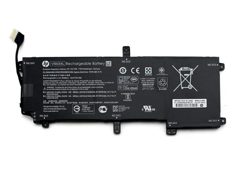 Original HP VS03XL Laptop Battery, 11.55V 52Wh for Envy 15-as000