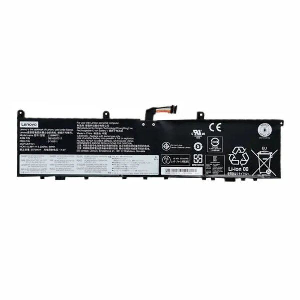 Original Lenovo L18M4P71 Laptop Battery, 15.36V 5235mAh for Lenovo ThinkPad P1