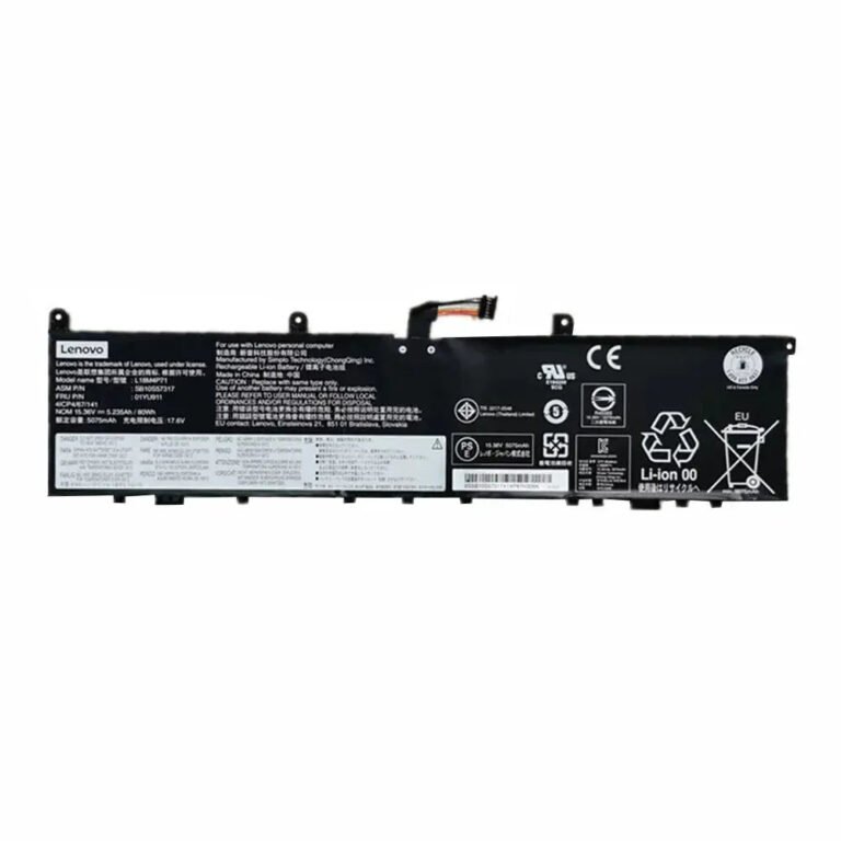 Original Lenovo L18M4P71 Laptop Battery, 15.36V 5235mAh for Lenovo ThinkPad P1