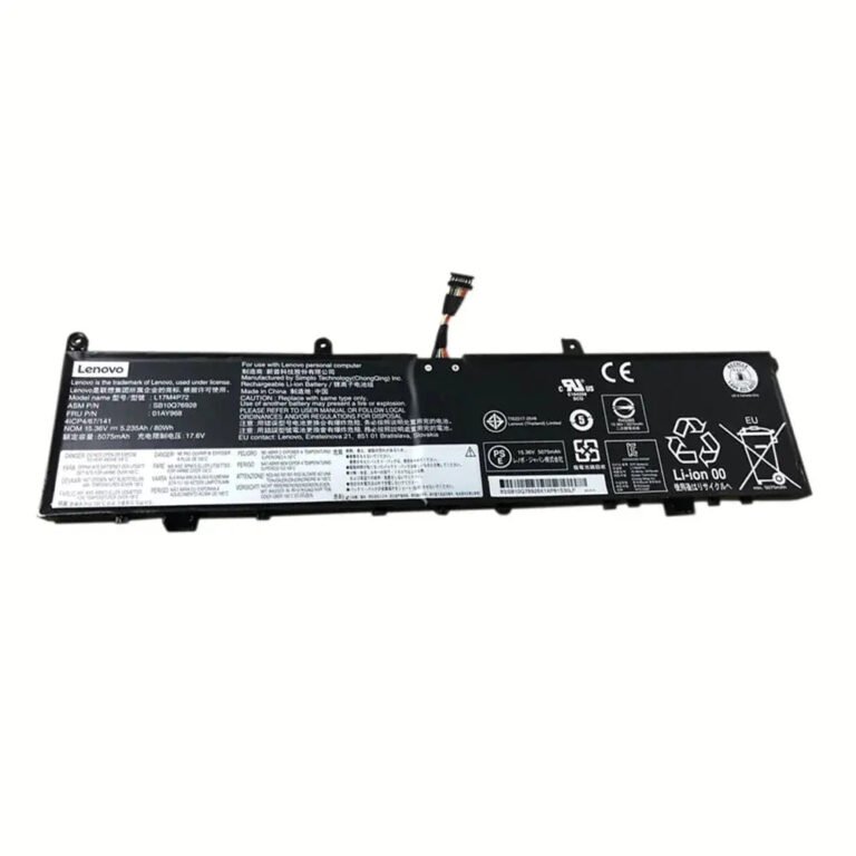 Original Lenovo L17C4P72 Laptop Battery, 15.36V 5235mAh for Lenovo ThinkPad P1(20MD000DGE)