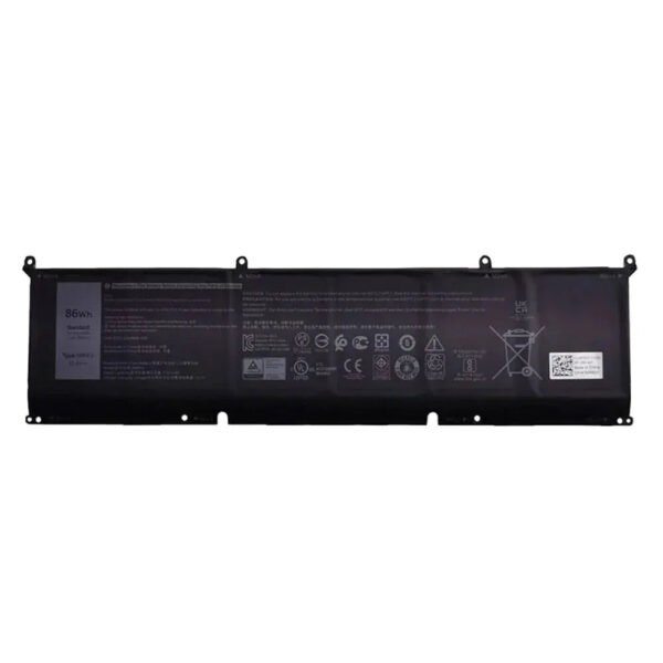 Original Dell P87F Laptop Battery, 11.4V 7167mAh for Dell Alienware m15