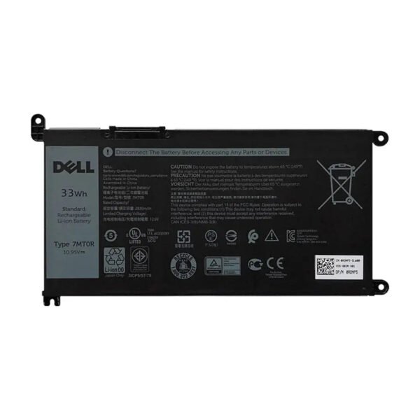Original Dell DN33X Laptop Battery, 10.95V 33Wh for 7MT0R