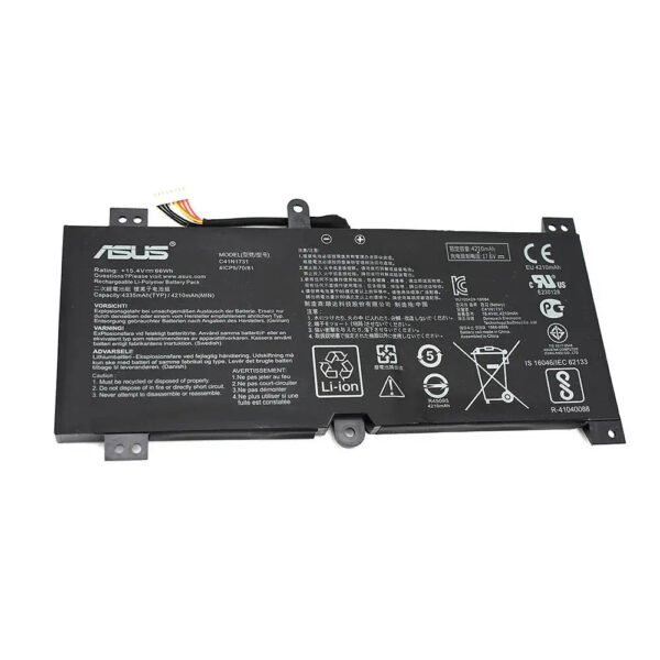 Original ASUS GL504GV Laptop Battery, 15.4V 4335mAh for GL504GV-ES012T