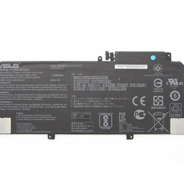Original ASUS UX330CA Laptop Battery, 11.55V 4680mAh for Asus ZenBook UX330CA-FC030T