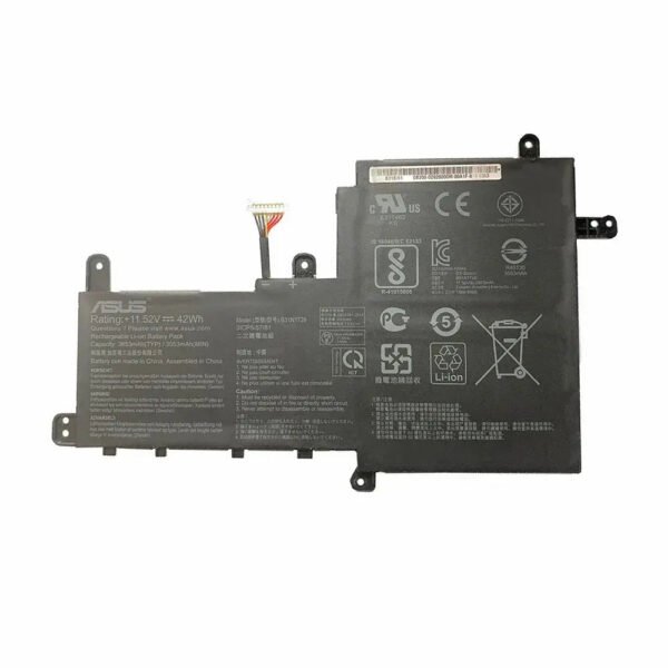 Original ASUS K530FN Laptop Battery, 11.52V 3645mAh for K530FN-EJ219R