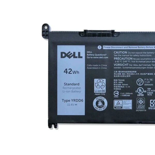 Original Dell YRDD6 Laptop Battery, 11.4V 3500mAh for 5590