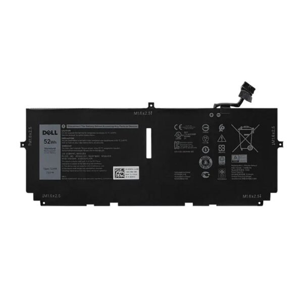 Original Dell FP86V Laptop Battery, 7.6V 6500mAh for XPS 13 9300