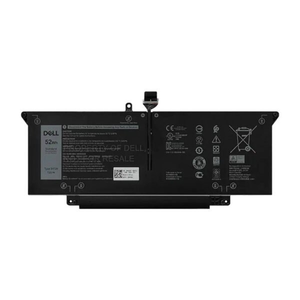 Original Dell JHT2H Laptop Battery, 7.6V 6500mAh for Dell Latitude 7310