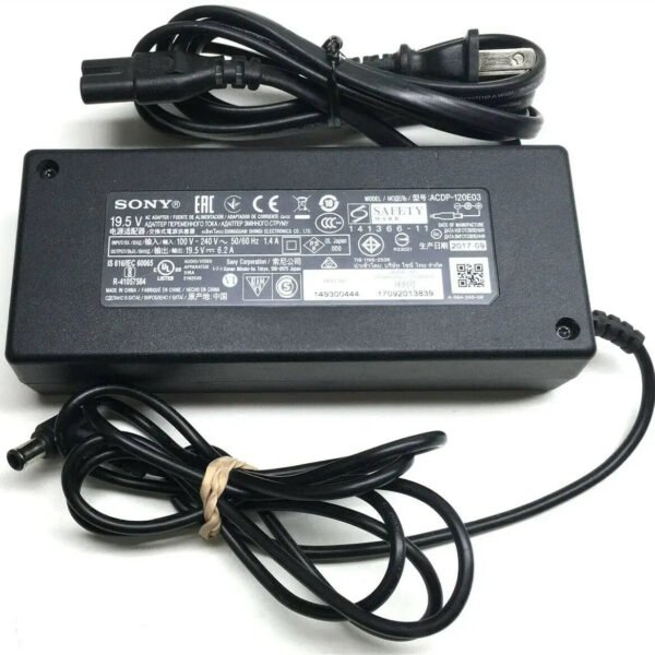 Original Sony ACDP-120E03 Laptop Charger, 120W 19.5V for VAIO VGN-A155